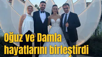 Oğuz ve Damla hayatlarını birleştirdi