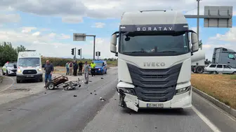Manisa'da trafik kazası: 1 ölü