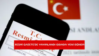Resmi Gazete'de yayımlandı gıdada yeni dönem