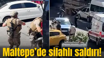 Maltepe’de silahlı saldırı!