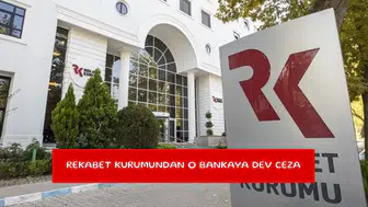 Rekabet kurumundan o bankaya dev ceza
