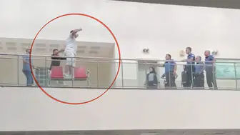 Adliyedeki intiharı güvenlik amiri engelledi