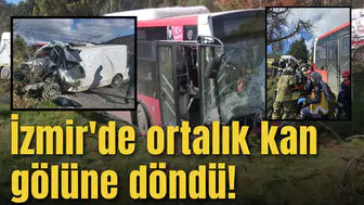 İzmir'de  ortalık kan gölüne döndü!