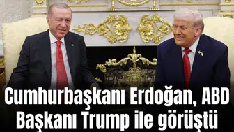 Cumhurbaşkanı Erdoğan, ABD Başkanı Trump ile görüştü