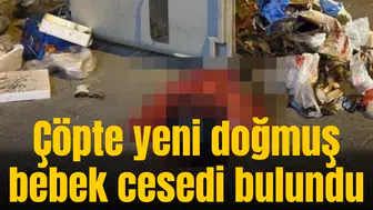 Çöpte yeni doğmuş bebek cesedi bulundu