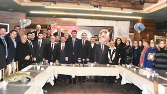 Manisa Dostlar Meclisinin konuğu genel başkan Mahmut Arıkan