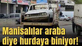 Manisalılar “yaşlı” otomobillere biniyor