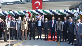 Manisa protokolü bu açılışta buluştu