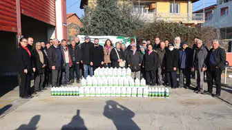 Zirai don mağduru üreticilere gübre ve aminoasit desteği