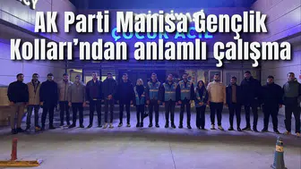 AK Parti Manisa Gençlik Kolları’ndan anlamlı çalışma