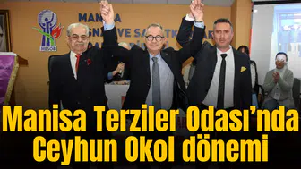 Manisa Terziler Odası’nda Ceyhun Okol dönemi