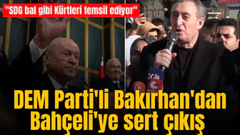 DEM Parti'li Bakırhan'dan Bahçeli'ye sert çıkış