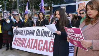Manisa’da kadın cinayetlerine karşı eylem