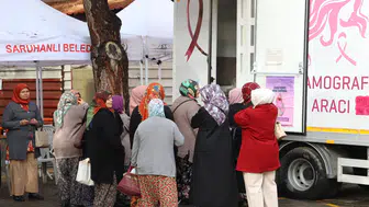 Saruhanlı Belediyesi’nden Kadınlara Mamografi Ulaşım Desteği