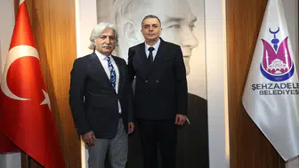 Şehzadeler Kaymakamı Fatih Genel’den Başkan Şimşek’e iade-i ziyaret