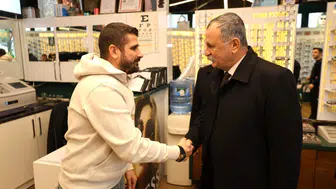 Başkan Balaban esnafla bir araya geldi