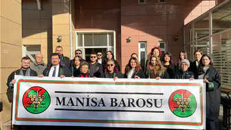 MANİSA BAROSU AVUKATA YÖNELİK ŞİDDET OLAYLARINI PROTESTO ETTİ