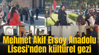 Liseliler kültürel miraslarını tanıdı