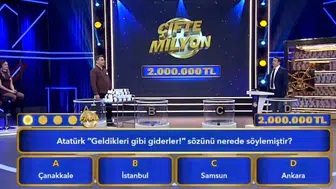 Atatürk "Geldikleri gibi giderler!" sözünü nerede söylemiştir?