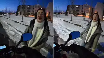 Üniversite öğrencisi kız "Beni çarşıya bırak" dedi, motorcudan aldığı cevapla şoke oldu