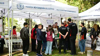 Manisa’da Umut Vagonu 3. Gönüllü Festivali düzenlendi