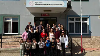 MANİSA'DA ÜNİVERSİTELİ GENÇLER MİNİK KALPLERE DOKUNDU