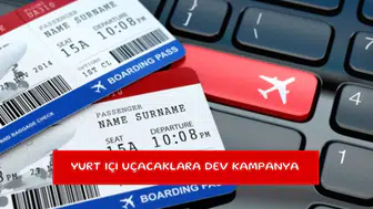 Yurt içi uçacaklara dev kampanya
