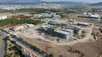450 yataklı hastanede çalışmalar hız kesmiyor