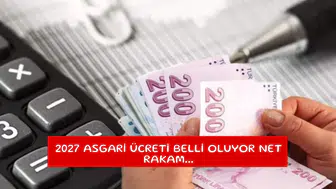 2027 asgari ücreti belli oluyor net rakam...