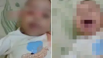 4 aylık bebeğine şiddet uygulayıp görüntüleri babasına gönderdi
