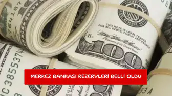 Merkez Bankası rezervleri belli oldu