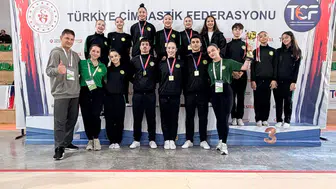 Manisa’nın cimnastikçileri Türkiye şampiyonu oldu! 11 dereceyle damga vurdular