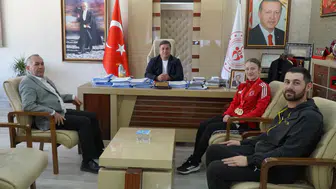 İl Müdürü Öztürk’ten Avrupa Şampiyonu Nurbade Büber’e Ödül