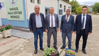 Sarıgöl’de Halk Eğitimi Merkezi çalışmaları değerlendirildi