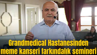 Grandmedical Hastanesinden meme kanseri farkındalık semineri