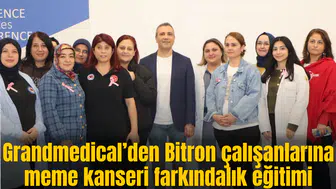 Grandmedical’den Bitron çalışanlarına meme kanseri farkındalık eğitimi