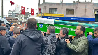 Feci kazada hayatını kaybeden sürücü son yolculuğuna uğurlandı