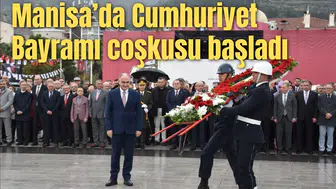Manisa’da Cumhuriyet Bayramı coşkusu başladı