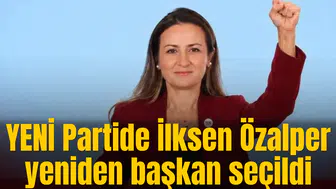 YENİ Partide İlksen Özalper yeniden başkan seçildi