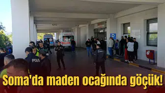 Soma'da maden ocağında göçük!