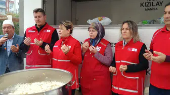 Türk Kızılay Şehzadeler Şubesi'nden pilav hayrı