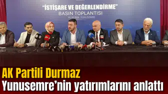 AK Partili Durmaz Yunusemre’nin yatırımlarını anlattı