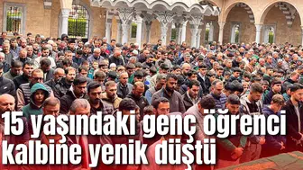 15 yaşındaki İshak kalbine yenik düştü