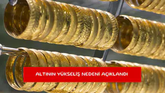 Altının yükseliş nedeni açıklandı