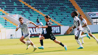 Vanspor FK, Sarıyer'i Alhaft'ın 88. dakikada attığı golle 1-0 mağlup etti