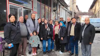 Manisa Şehit Aileleri ve Gaziler Derneği Başkan Adayı Nuri Keser’den Akhisar ziyareti