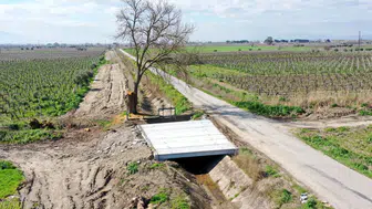 Bu köprü çiftçilere zaman tasarrufu yaratıyor
