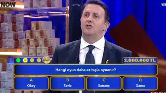 Hangi oyun daha az taşla oynanır?  A) Okey B) Tavla C) Satranç D) Dama