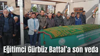 Eğitimci Gürbüz Battal’a son veda