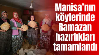Demircili kadınlardan Ramazan için ekmek ve erişte hazırlığı